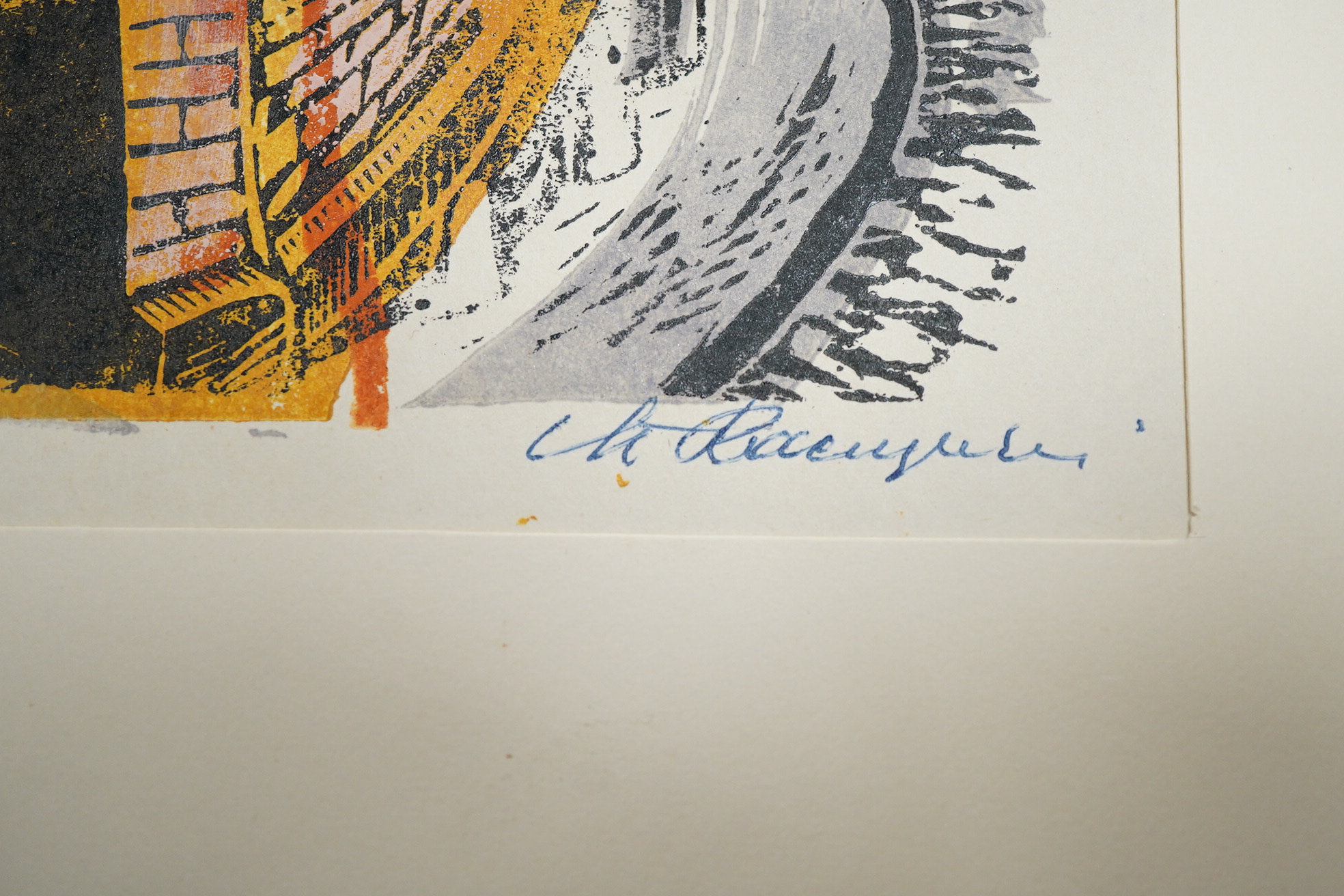 Stanislaw Raczynski (1903-1982), Views of Krakow, a folio of lino cut prints, each signed and inscribed in ink, 32 x 25.5cm